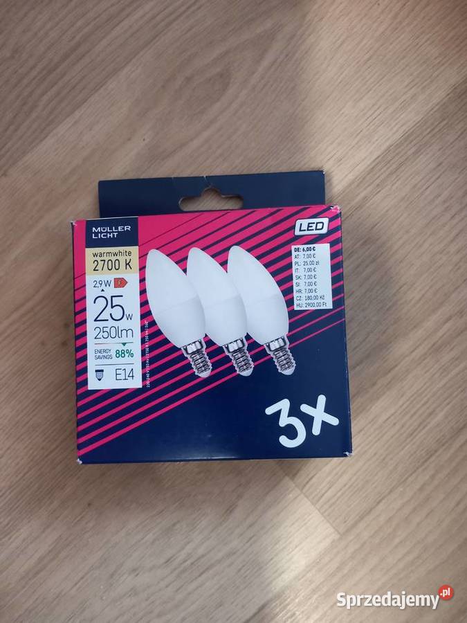 Muller Licht Żarówka LED E14 3pak małopolskie Olkusz