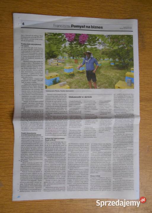 Franczyza pomysł na biznes Gazeta Wyborcza Pozostałe lubelskie sprzedam