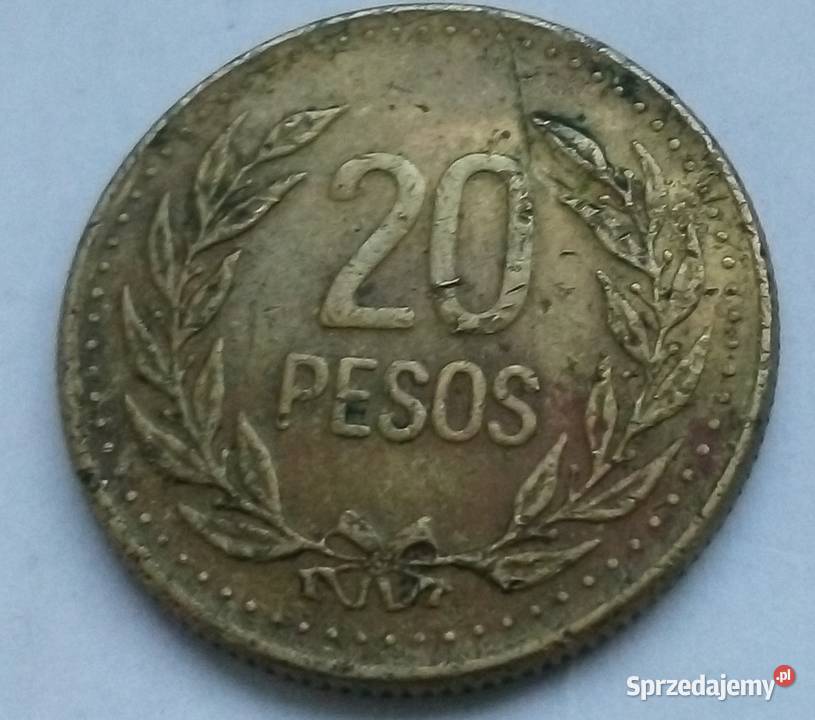 KOLUMBIA20 PESOS1990 r mazowieckie Legionowo