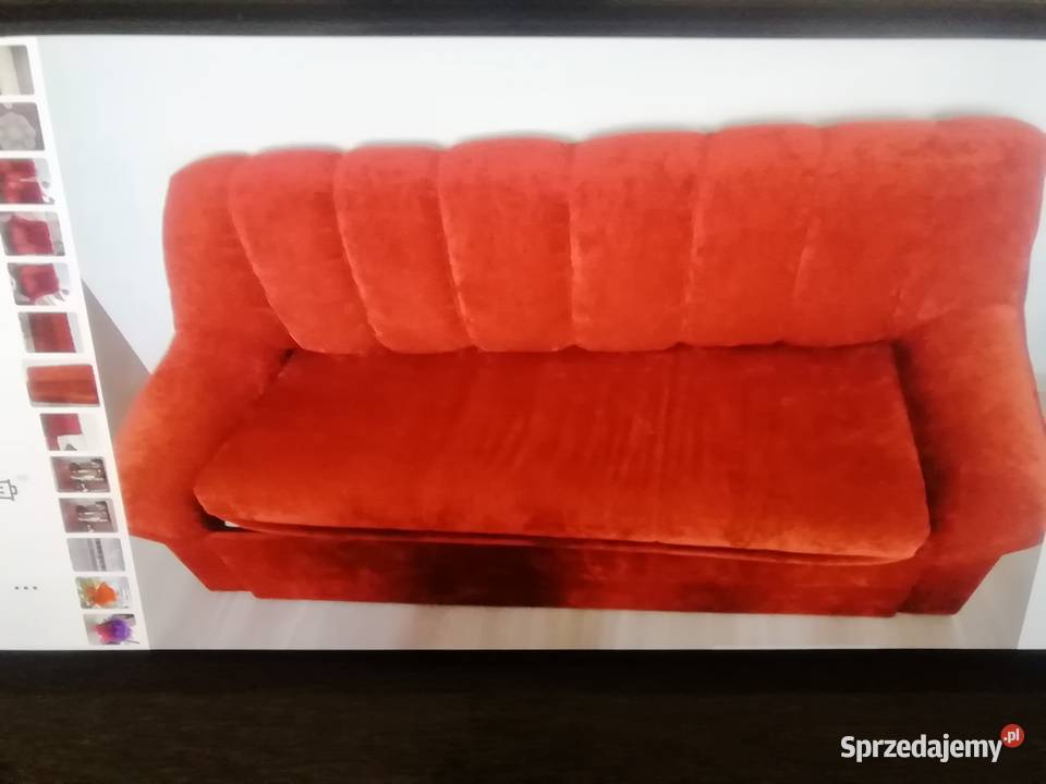 Bordowy komplet wyczyszczony