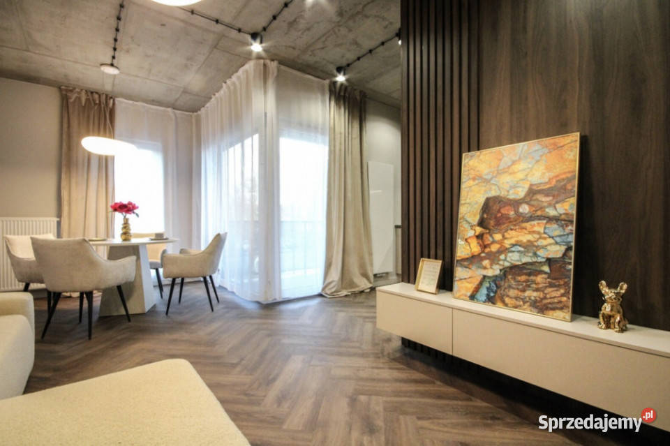 Wysoki standard wykończone 2 pokoje z balkonem 52m2 Katowice
