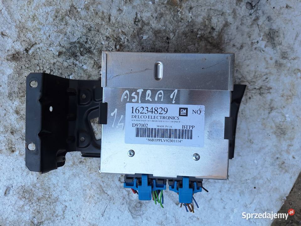 Komputer Sterwonik Silnika Opel Astra 1 14 lubelskie Wisznice sprzedam