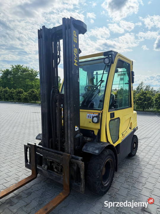 wózek widłowy HYSTER H25FT diesel Yanmar Triplex