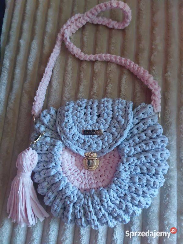 Torebka mamy I małej córeczki oreo szaro rozowa 17cm dolnośląskie