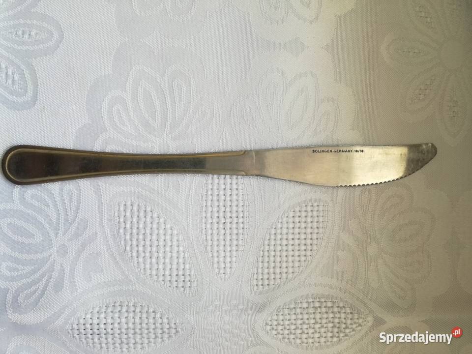 Nóż stołowy Solingen 1010 Made in Germany Łódź sprzedam
