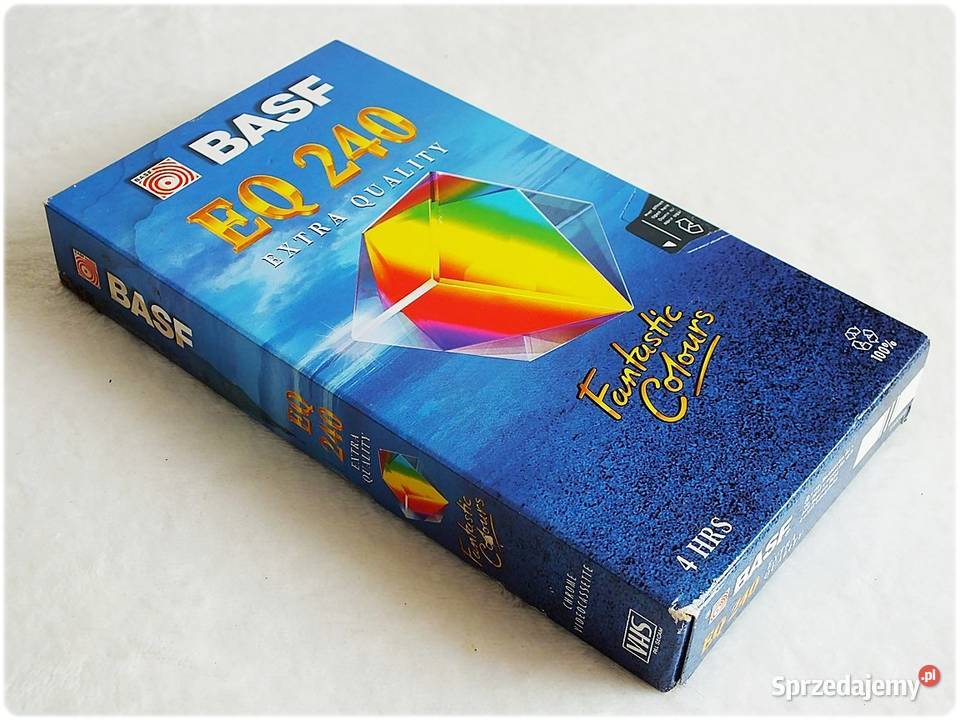 Kaseta VHS BASF Nówka z oryg fabrycznymi Żary