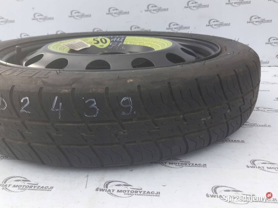 GOLF AUDI SEAT ALTEA koło dojazdowe 1257016 96M