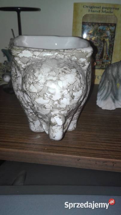 Porcelanowy słonik wielokolorowy Warszawa