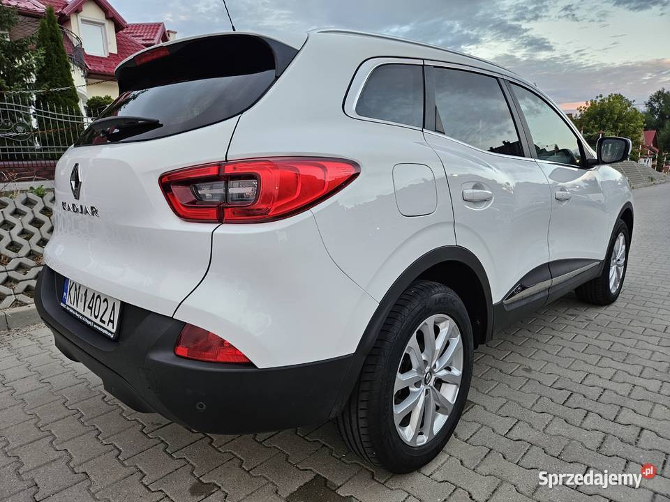 Renault Kadjar 2017 przebieg 62300 salon Polska czujnik zmierzchu podkarpackie Rzeszów