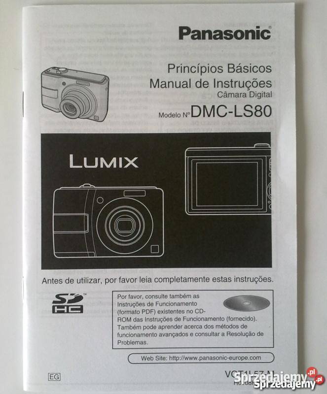 INSTRUKCJA OBSŁUGI PANASONIC LS80 LUMIX SPA POR mazowieckie Radom