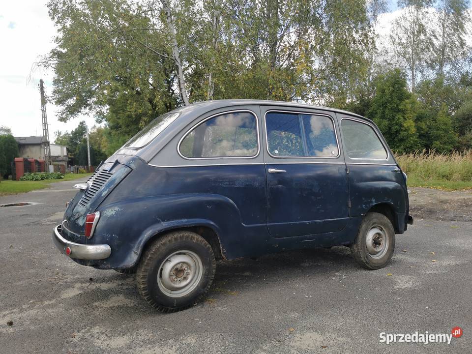 Fiat 600 Multipla 1957r do renowacji kompletność sprzedam