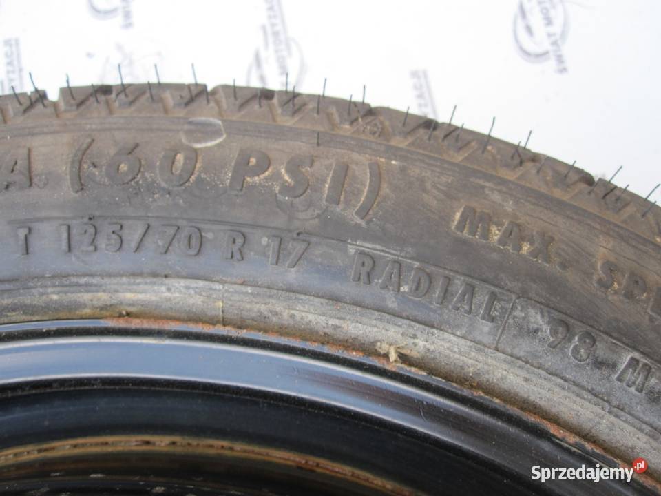 OPEL INSIGNIA koło dojazdowe 1257017 98M 5x120 Kielce