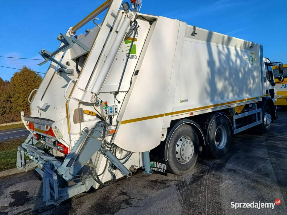 śmieciarki Renault D Wide 26 Renault śmieciarka Sokołów