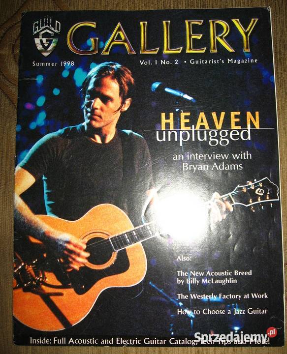 Guild Gallery Guitarists Magazine Vol 1 No 2 Kępice sprzedam