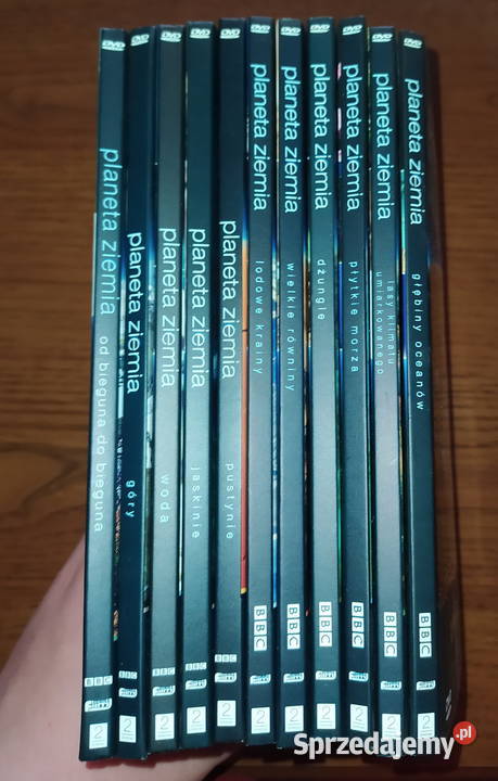 Kolekcja Planeta Ziemia 11 płyt DVD