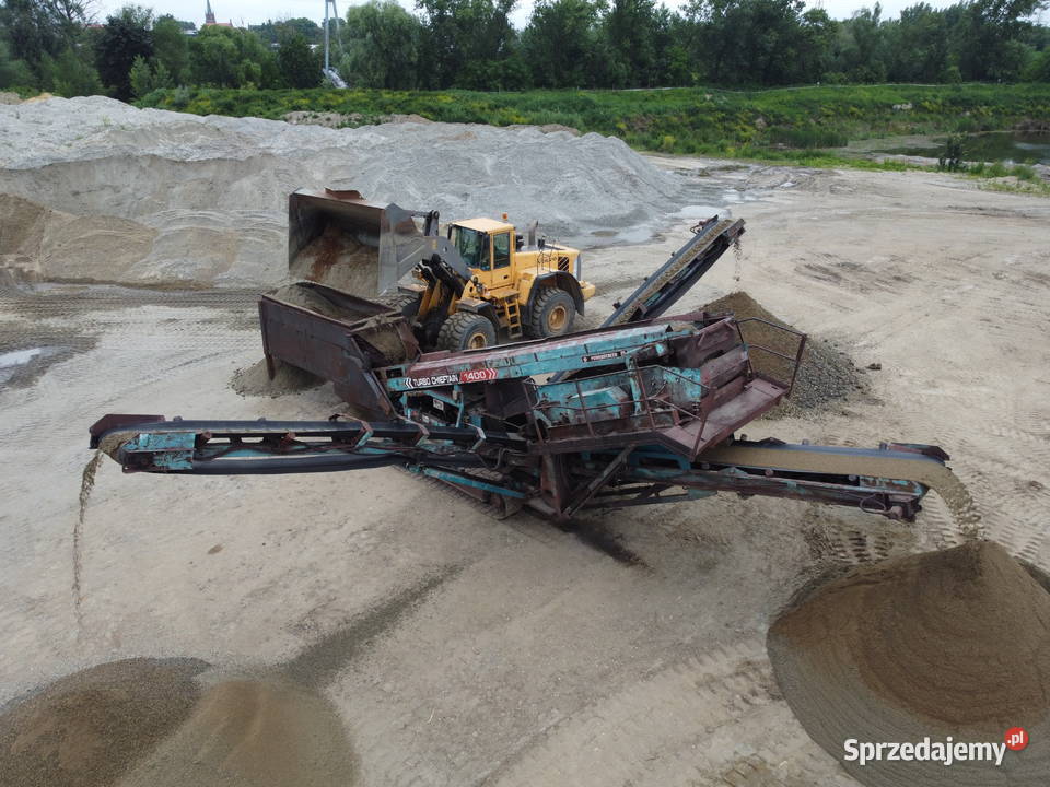 Przesiewacz sortownik Powerscreen Chieftain 1400 śląskie Trachy