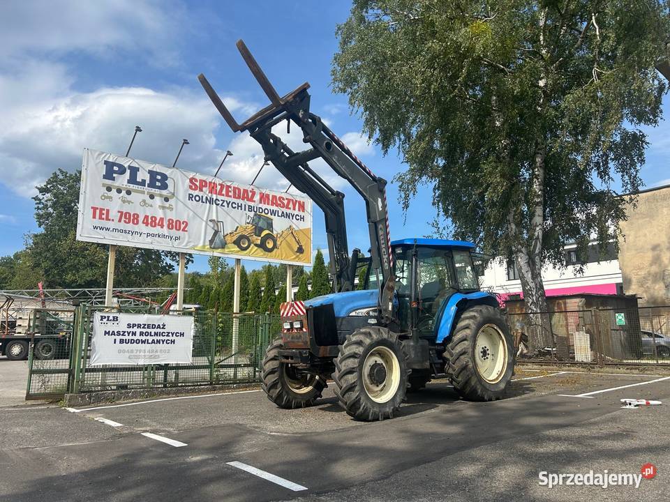 Ciągnik Holland TM 130 z ładowarką czołową TUR lubuskie Gorzów Wielkopolski