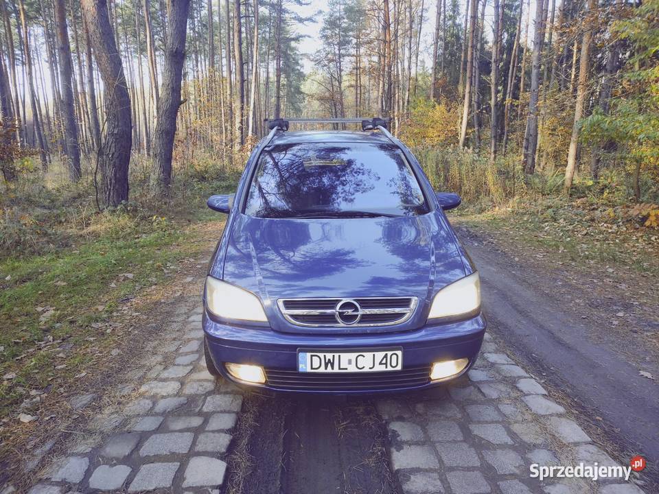 Opel Zafira 7mio osobowy benzynagaz manualna Środa Śląska