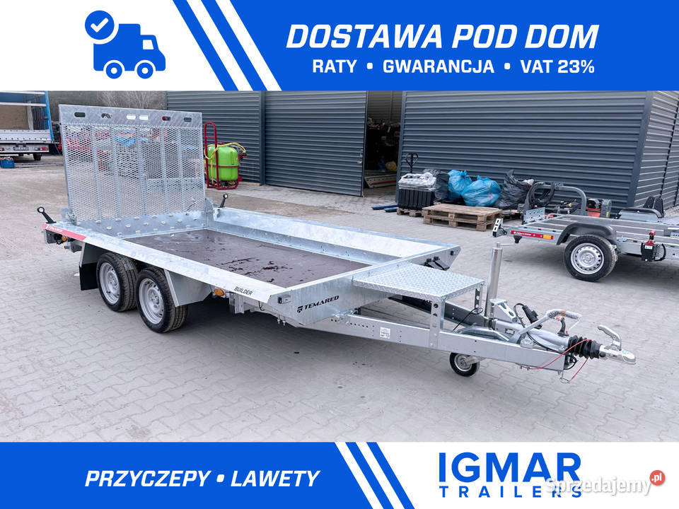 TEMARED BUILDER 35182 DMC 27T przyczepa pod