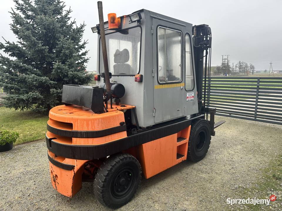 Wózek widlowy Kalmar 4t 33m diesel automat Motoryzacja łódzkie Pajęczno