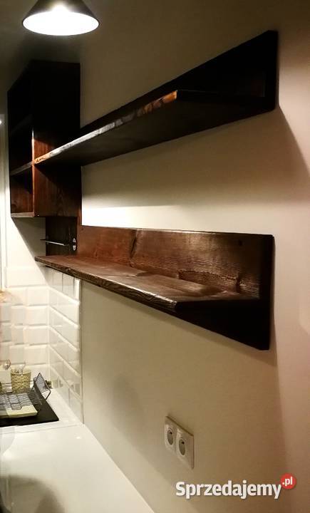 Regał drewniany rustykalny półka drewniana loft Radków