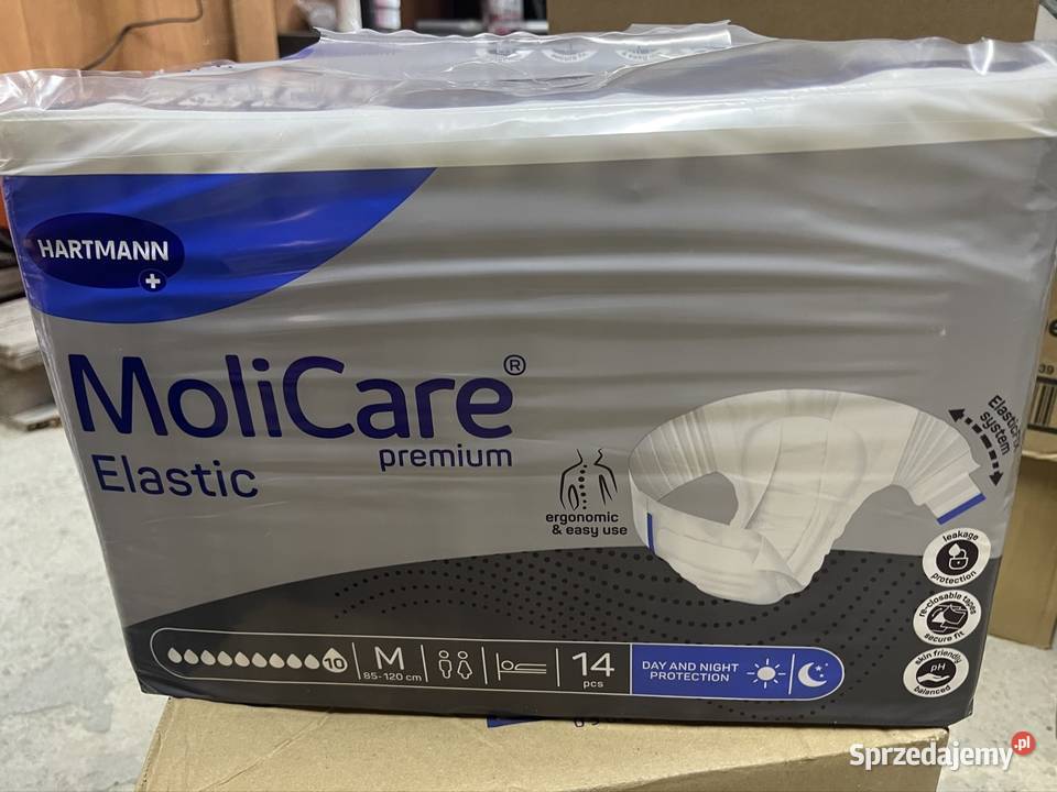 Pieluchomajtki MoliCare Premium Elastic 10K M 14