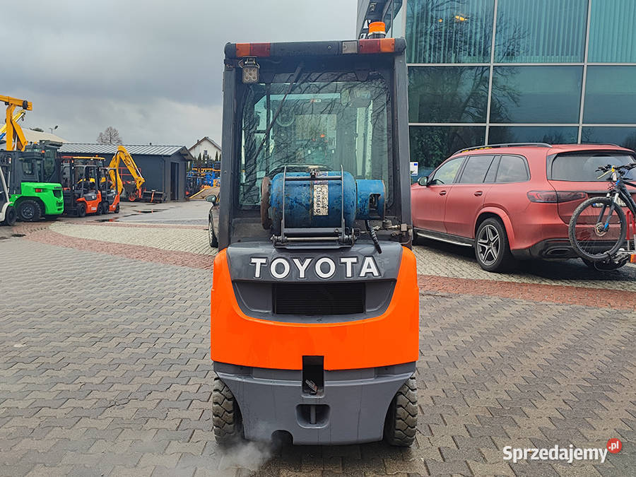 Wózek widłowy Toyota 028FGF15 15 t triplex 43 m małopolskie Kęty