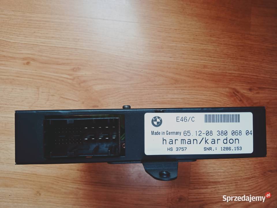 BMW E46C wzmacniacz Sprzęt audio fabryczny Krotoszyn sprzedam