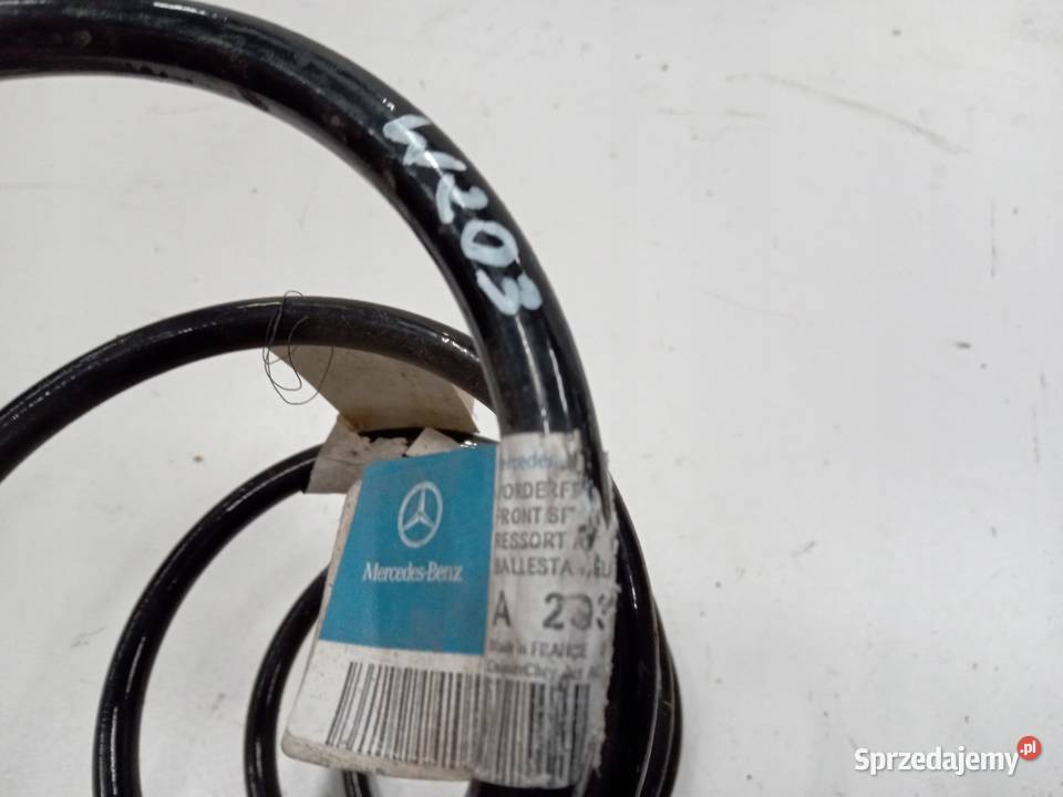 SPRĘŻYNA ZAWIESZENIA TYŁ MERCEDES C W203 CLK wielkopolskie Nowy Tomyśl