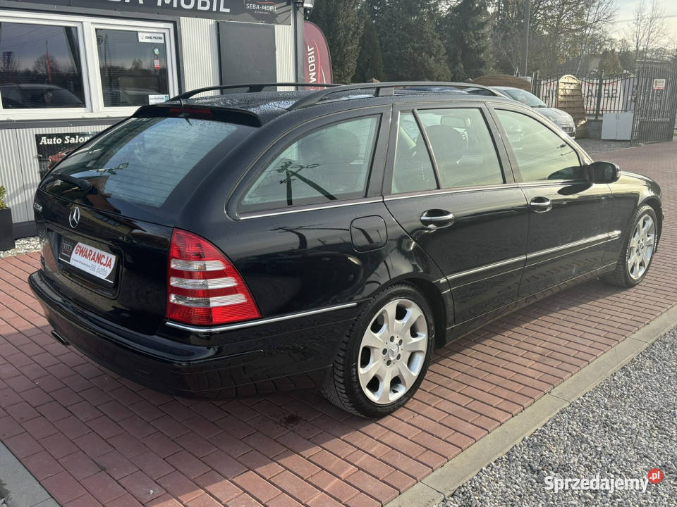 Mercedes C 180 Gwarancja Lift Navi W203 20002007 elektrycznie ustawiane fotele Sade Budy