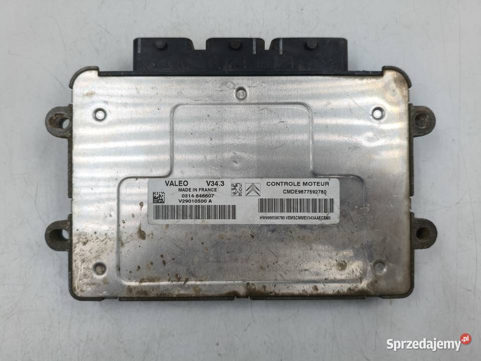 Sterownik Silnika Peugeot 206 11 8v HF01