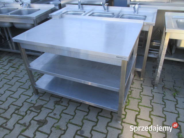 Stół Gastronomiczny Z 2 Półkami 1208085 Ostrów Wielkopolski