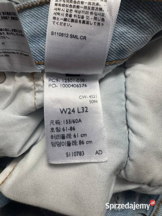 Spodnie jeansowe Levis Odzież wyjściowa małopolskie Łysa Góra