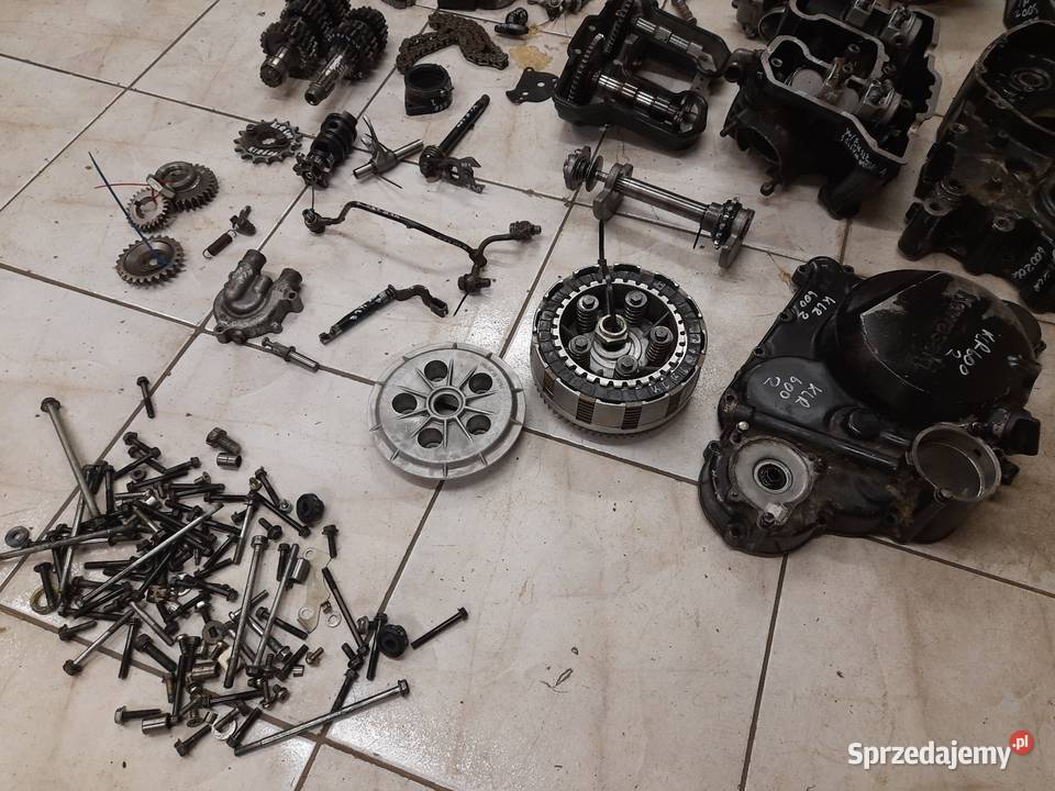 Kawasaki KLR 600 silnik części głowica wał dolnośląskie Jelenia Góra sprzedam