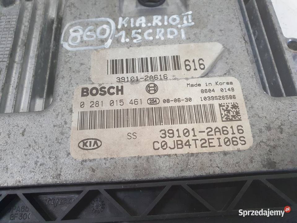 Kia Rio II 15 CRDI STEROWNIK SILNIKA komputer Komputery lubelskie Janów