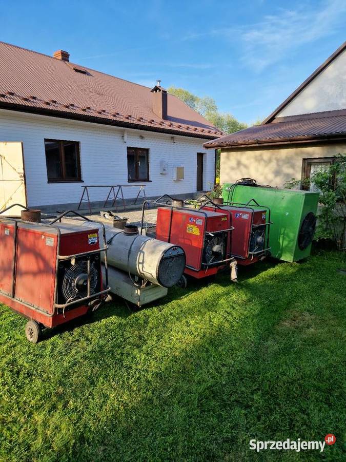 Nagrzewnice spalinowe 405890kw Żegocina sprzedam