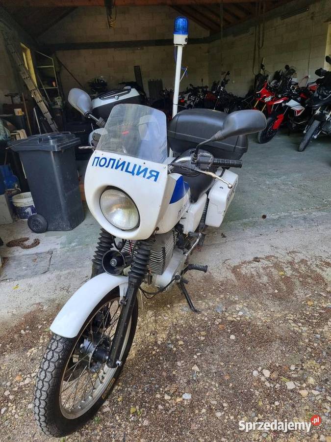 MZ ETZ 250 Policyjna zarejestrowana MZ