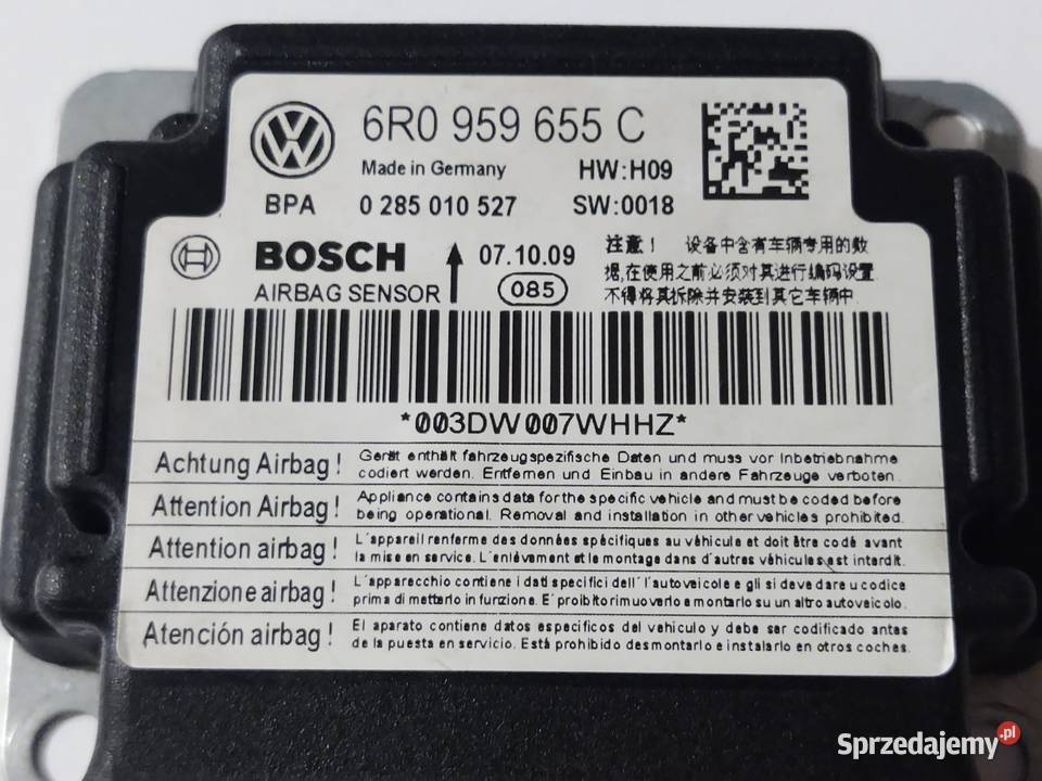 Sensor Poduszek Seat Ibiza IV 6J 08r Wschowa