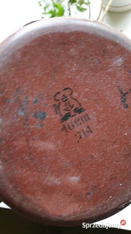 Garnki stare rondle emaliowane z sygnaturami PRL Warszawa