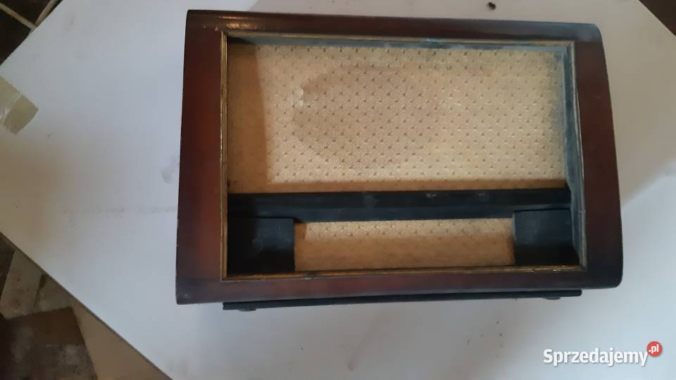 Obudowa odbiornika radiowego lampowego Wrocław