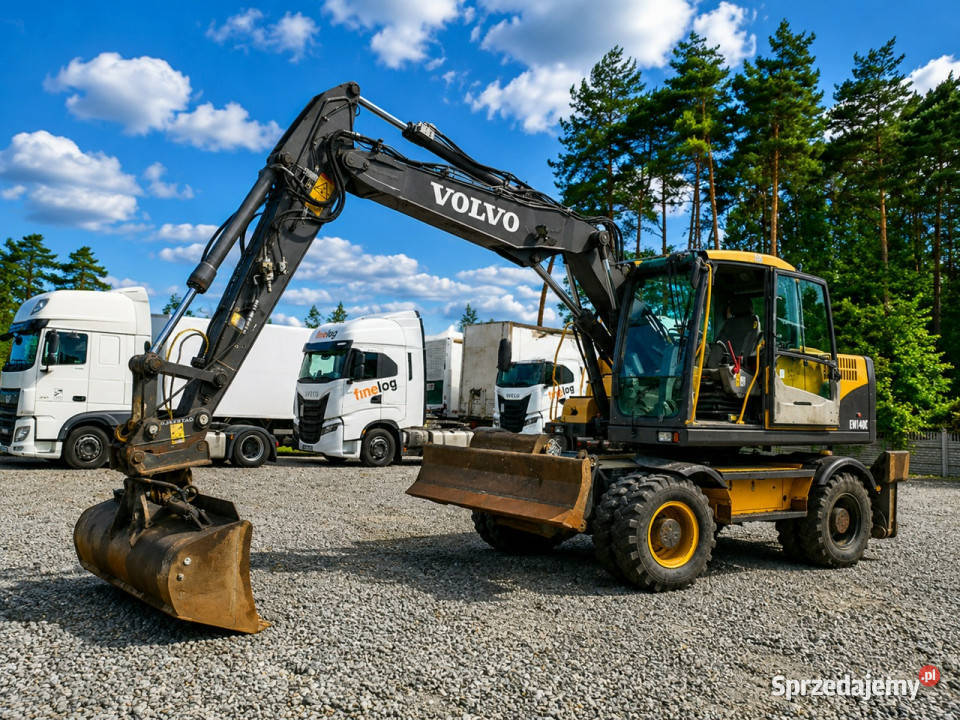 kołowa Volvo EW140C Pług Podpory 2011 Produkcji