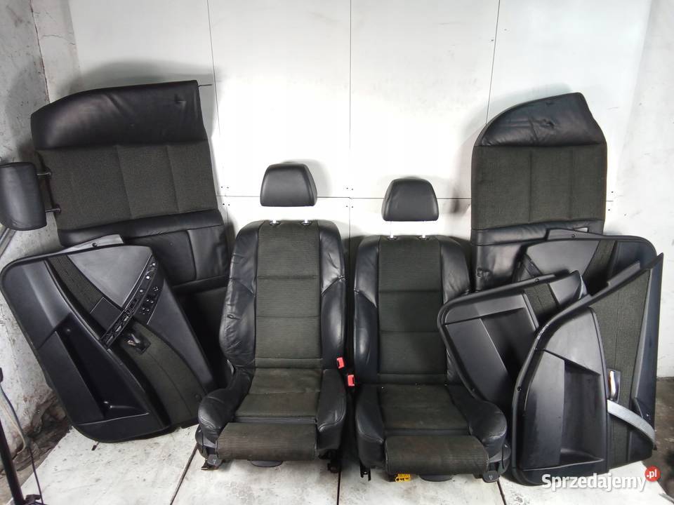 K985 FOTELE KANAPA SPORT BMW E60 PÓŁSKÓRA Opole Lubelskie