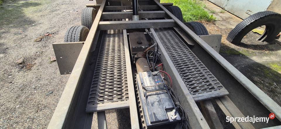 Przyczepa Hirth 3 stronny kiper elektryczny DMC Wywrotki Świdnica
