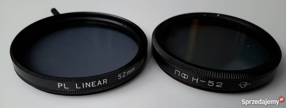 Filtry foto fotograficzne fi 52mm i kilka 49 55 Warszawa