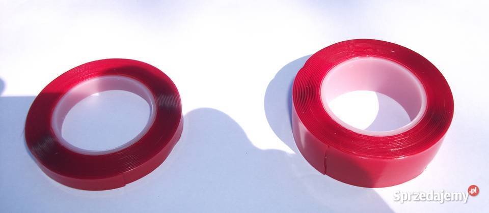 Taśma Dwustronna Przezroczysta szer 10mm x3mb