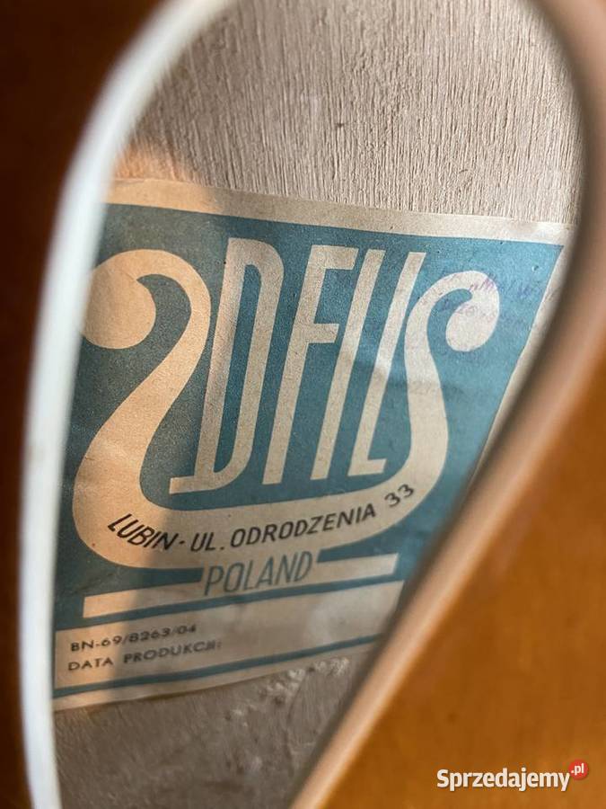 Gitara Defil Malwa lata 70 sprawna oryginalna Niechorze