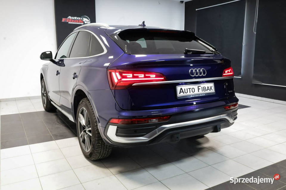 Audi Q5 Sportback QuattroSLineSalon PolskaI nieuszkodzony Konstantynów Łódzki