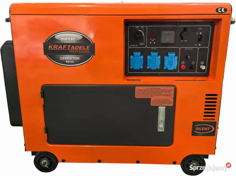 Agregat prądotwórczy DIESEL ATS 7000W 12230V