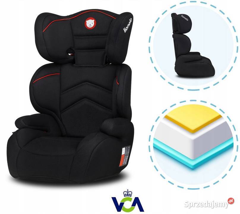 Fotelik Samochodowy LIONELO LARS Podstawka dl Białystok