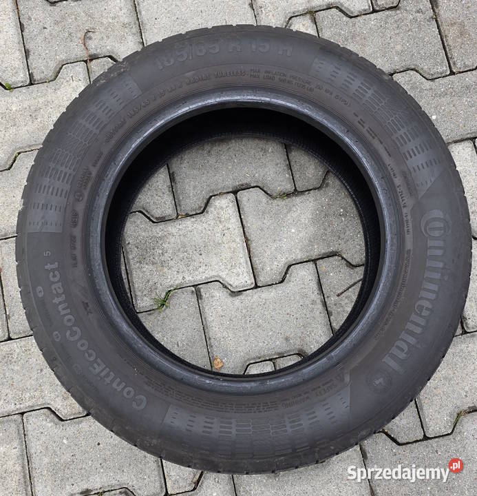 Opony letnie Continental EcoContact 5 18565R15 185 śląskie Bielsko-Biała sprzedam
